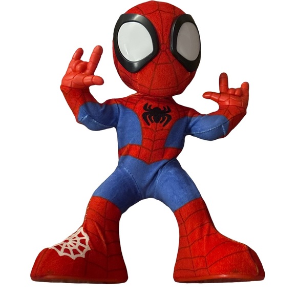 Hasbro Other - Marvel Spider-Man Dance N Crawl Interactive Plush Toy - Lights & Movement WORKS